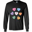 Valentines conversation hearts Long Sleeve