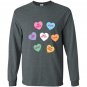 Valentines conversation hearts Long Sleeve