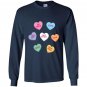 Valentines conversation hearts Long Sleeve