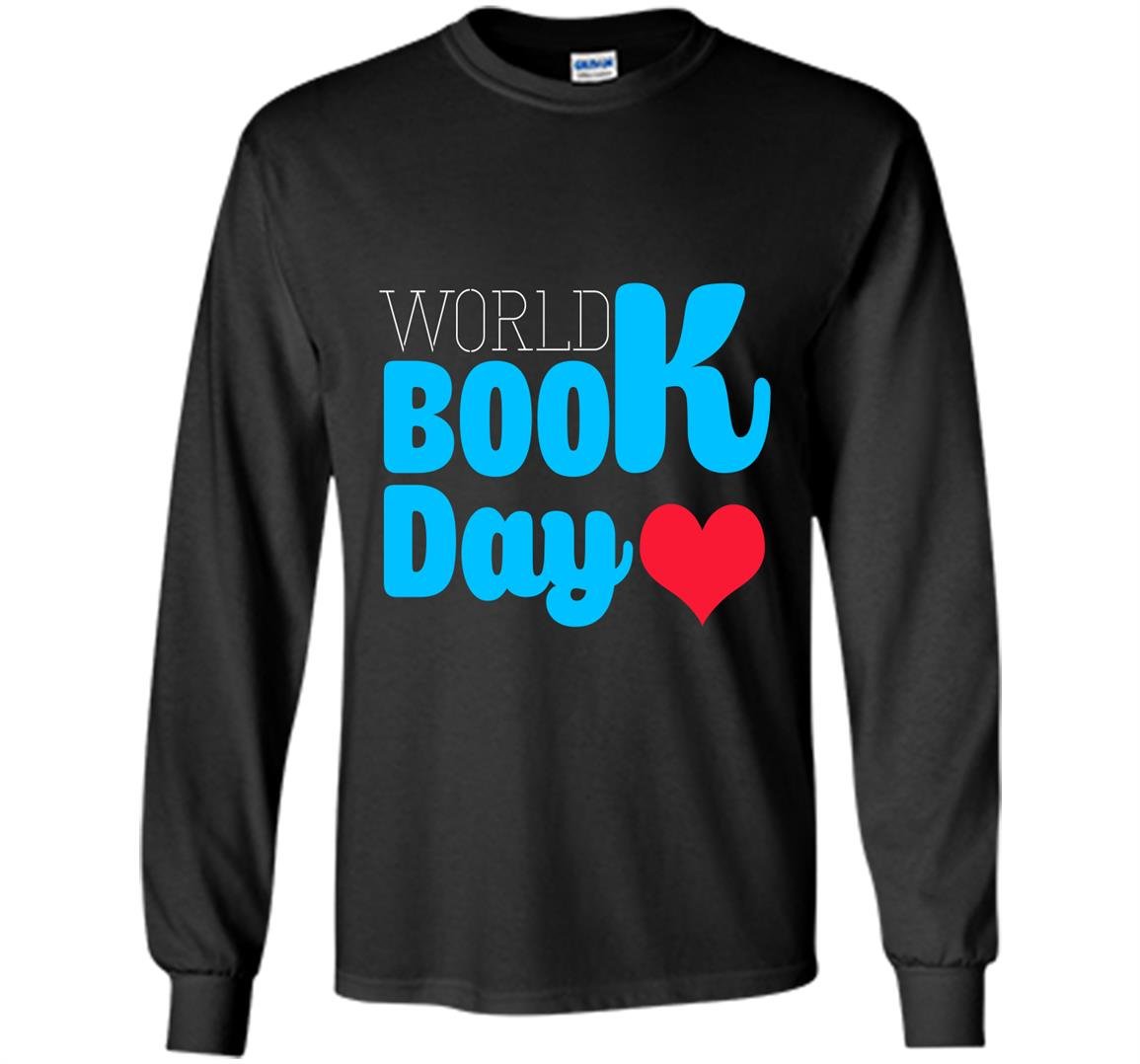 World book day reading lover Long Sleeve