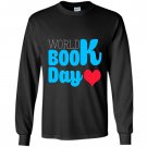 World book day reading lover Long Sleeve