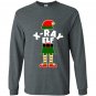 X-ray elf christmas x-ray technologist rad tech xray Long Sleeve