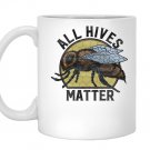 Beekeeping all hives matter beekeeper honey bee Mug White