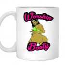 Bubble butt ass twerk twerking worship onion booty Mug White