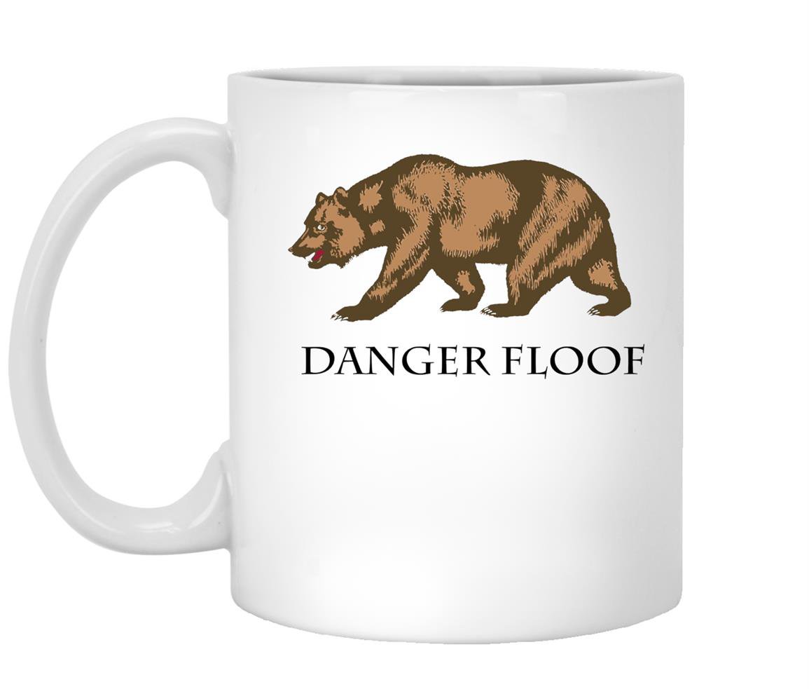 Danger floof alternative animal names funny Mug White