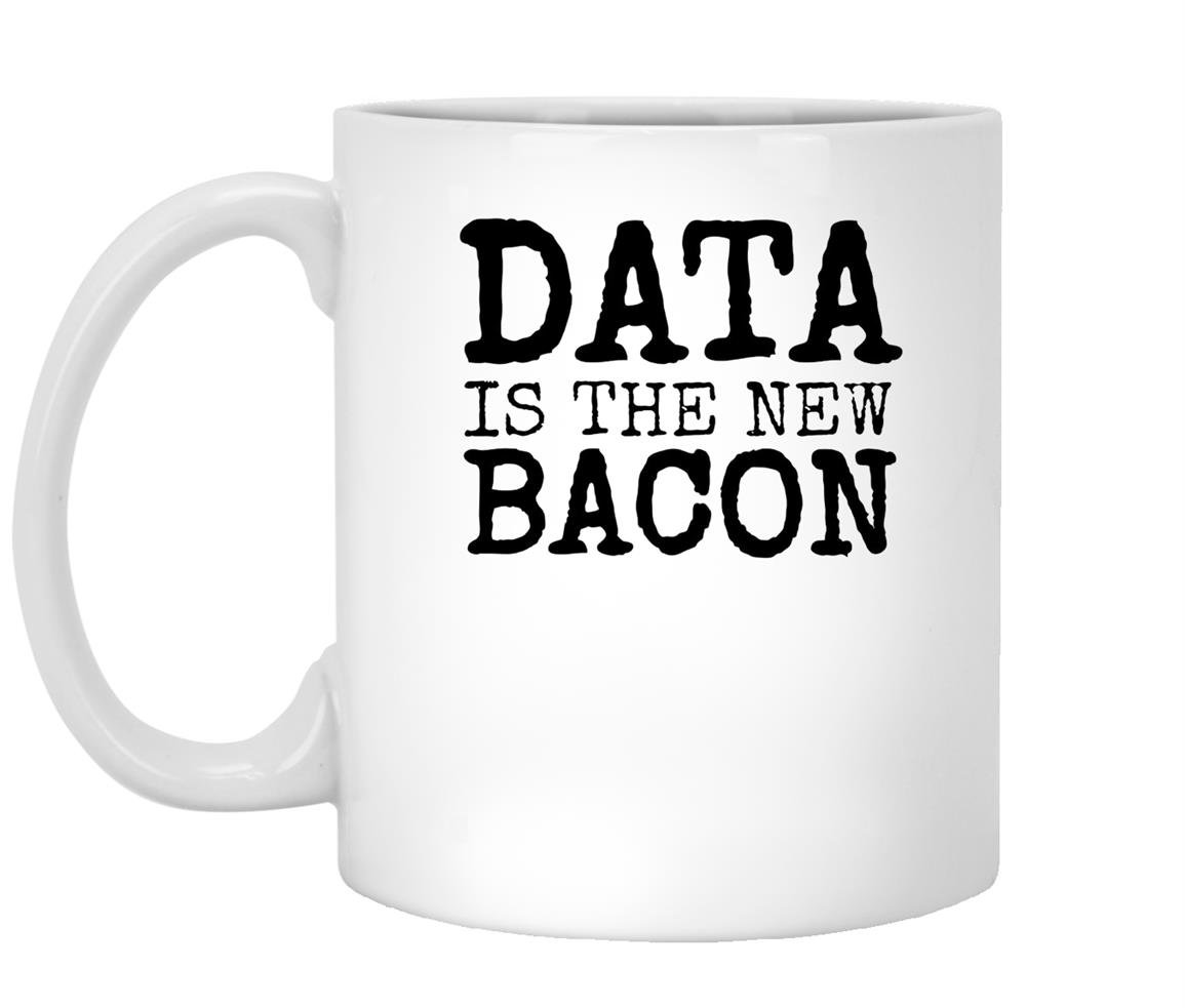 Data analytics funny science programmer nerdy gift Mug White