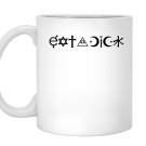 Eat a dick coexist parody Mug White