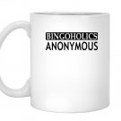 Funny bingoholic anonymous cool bingo sayingsb Mug White