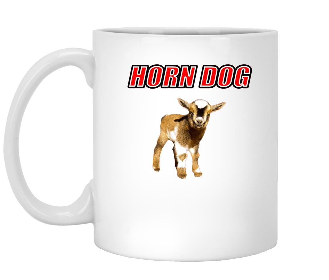 Horn dog classic rickyism for trailer parks Mug White