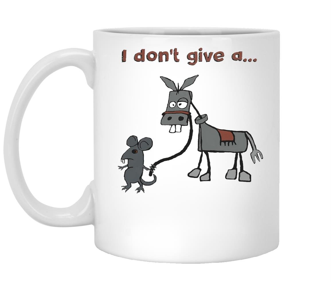 I dont give a rats ass Mug White