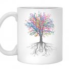 It grows on trees music nature graphic Mug White