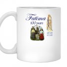 Our lady of fatima anniversary virgin mary Mug White
