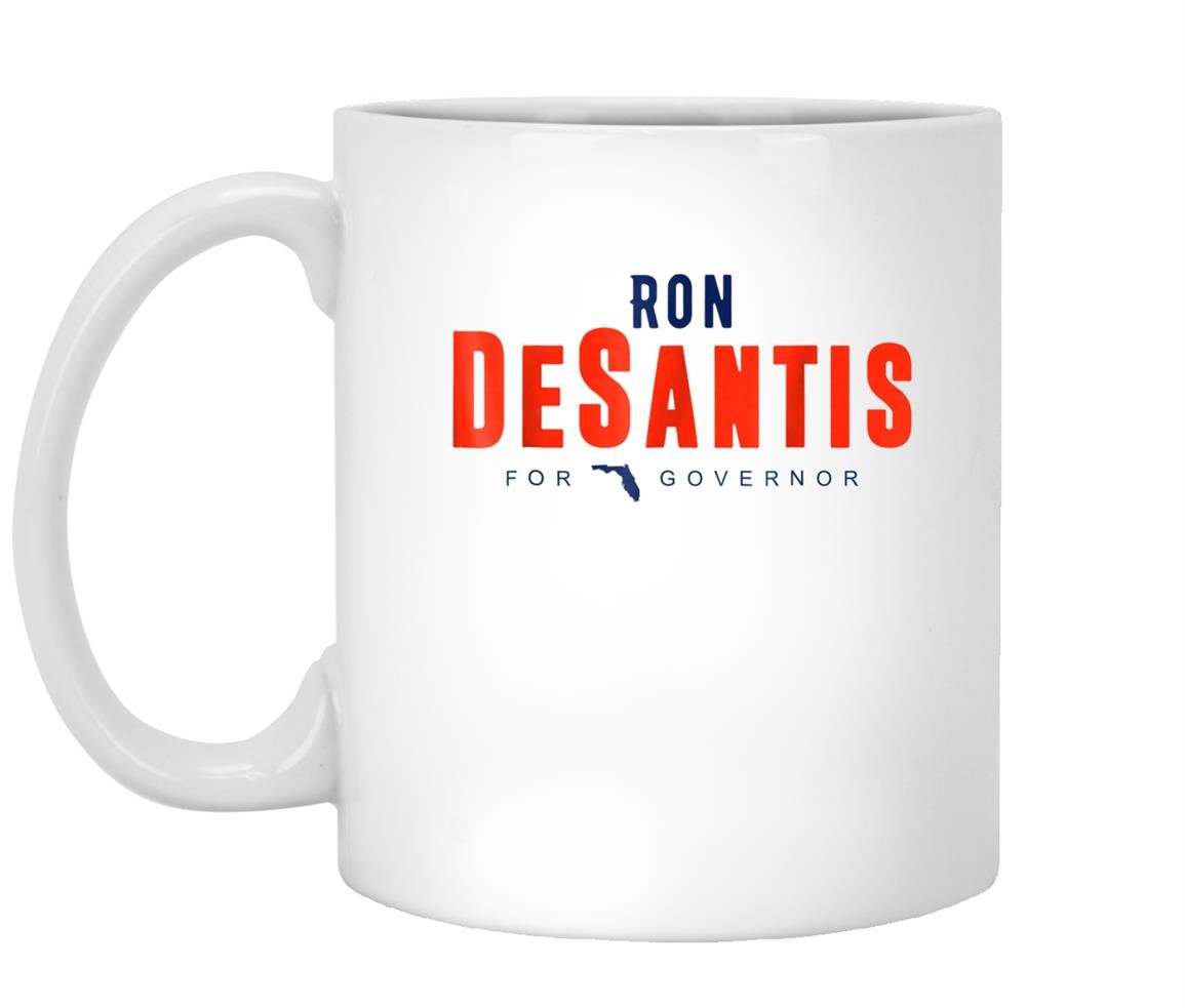 Ron desantis for governor florida Mug White