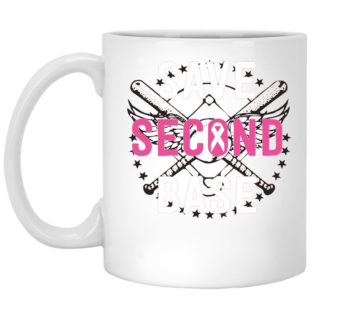 Save second base breast cancer Mug White