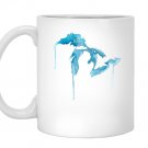 State of michigan watercolor mitten great lakes Mug White