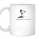 The answer to 1917 is 1973 augusto pinochet Mug White
