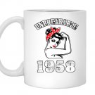 Unbreakable 195860th birthday Mug White