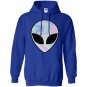 Alien head holographic party rave trippy Hoodie
