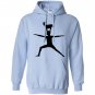 Cute goat doing yoga farm yoga pose Hoodie