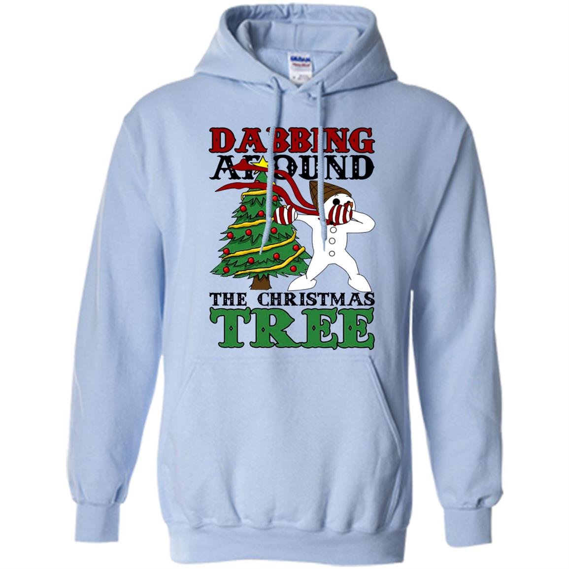 Dabbing around the christmas tree mr bingle Hoodie