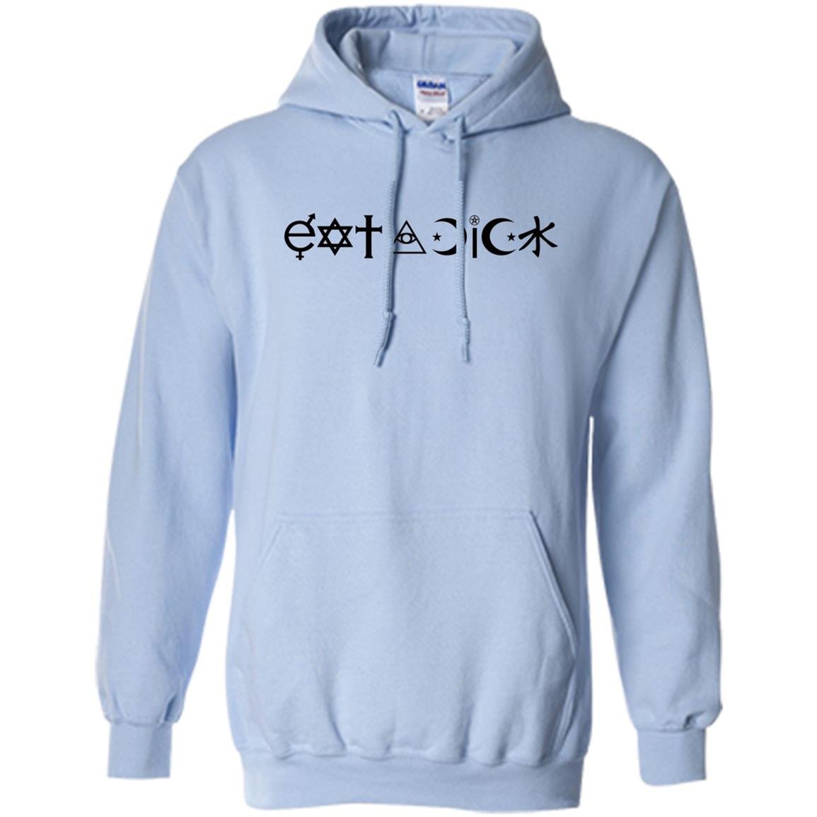 Eat a dick coexist parody Hoodie