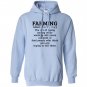Funny farming gift farmer the art of losing money Hoodie