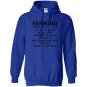 Funny farming gift farmer the art of losing money Hoodie
