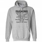 Funny farming gift farmer the art of losing money Hoodie