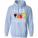 I like crafts funny vintage brewer craft beer lover Hoodie