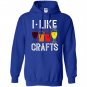 I like crafts funny vintage brewer craft beer lover Hoodie