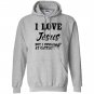 I love jesus but i cuss at cattle Hoodie