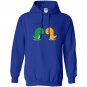 I love you this much funny t-rex Hoodie