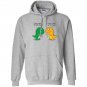 I love you this much funny t-rex Hoodie