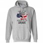 Land of the free because of the brave Hoodie