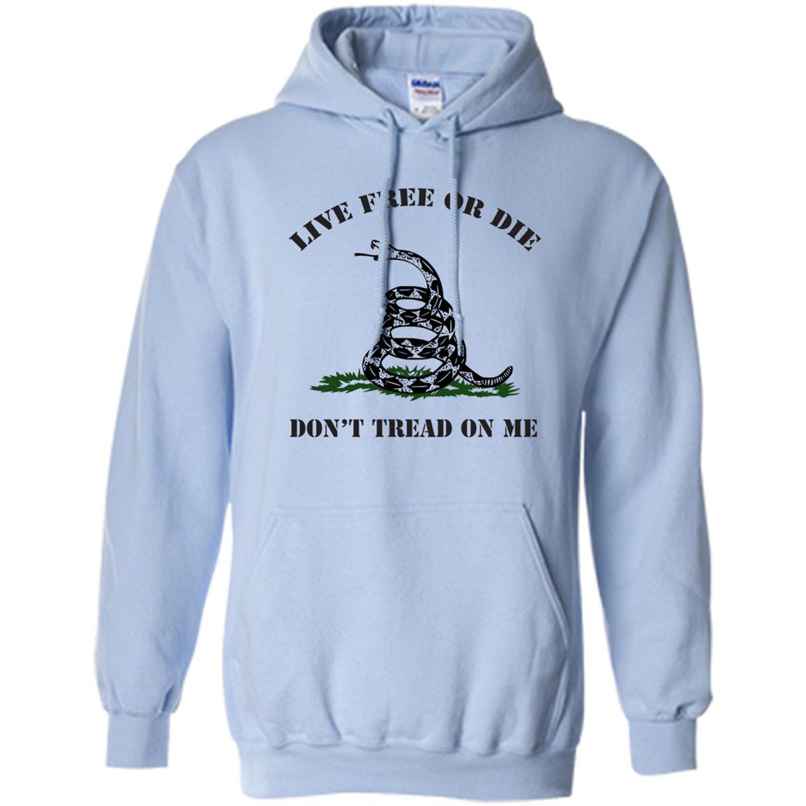 Live free or die dont tread on me Hoodie
