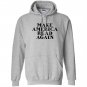 Make america read again librarian reading book Hoodie