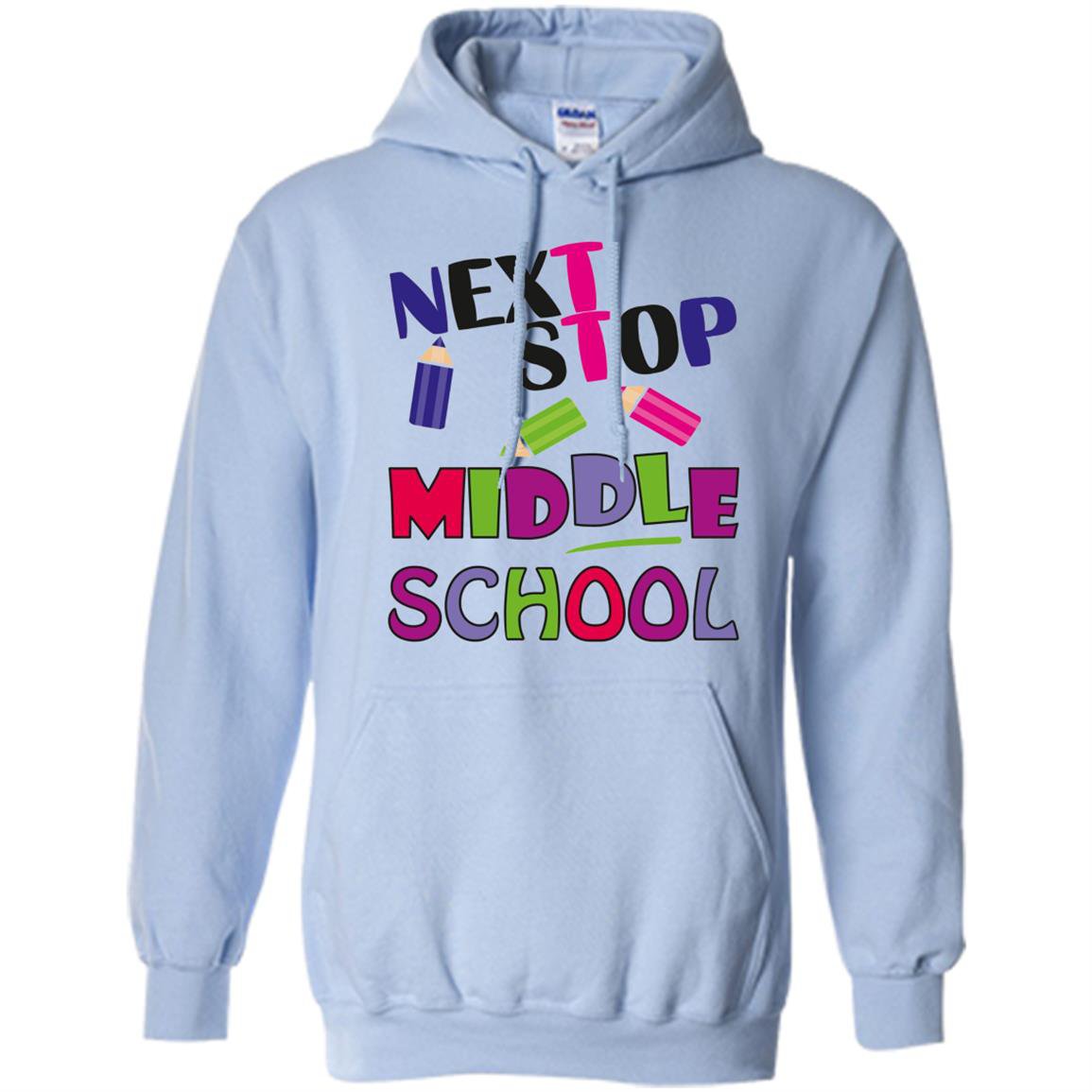 Next stop middle school graduation gift Hoodie