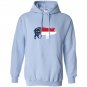 North carolina bbq pig state flag Hoodie