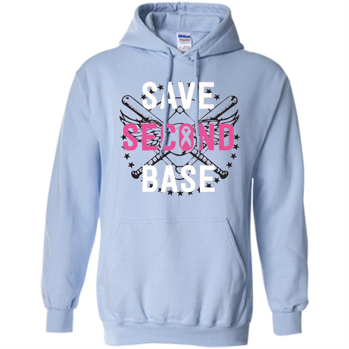 Save second base breast cancer Hoodie