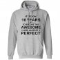 Sixteen 16 year old 16th birthday gift ideas Hoodie