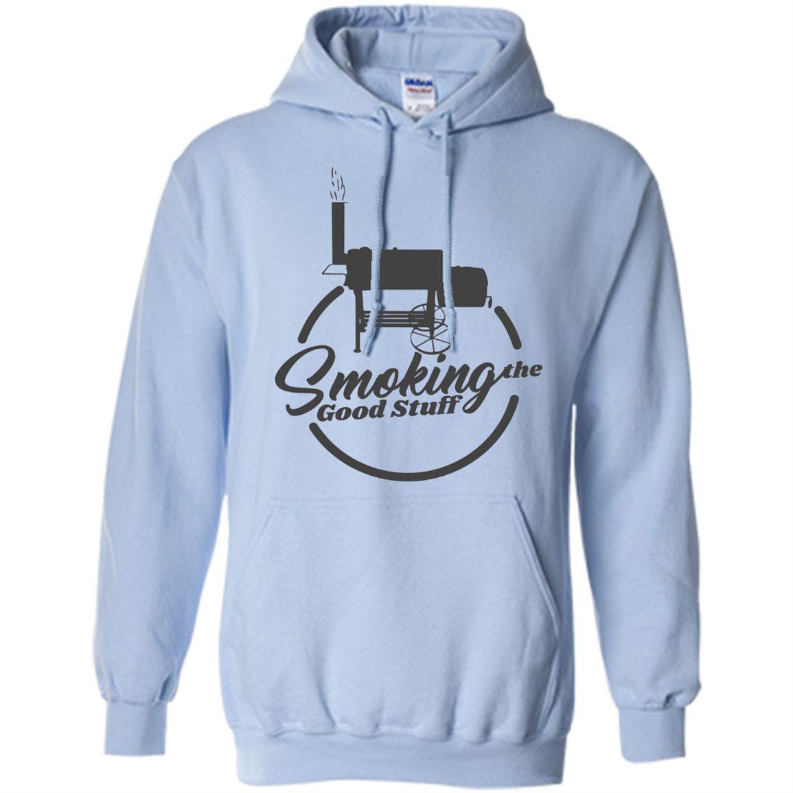 Smoking the good stuff funny bbq smoker Hoodie