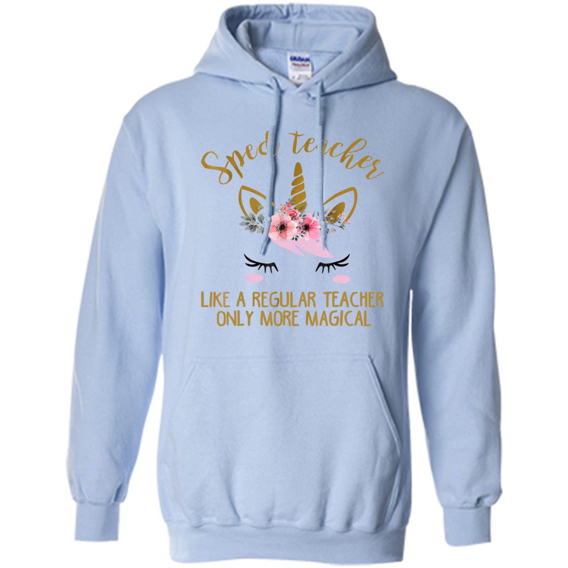 Special education teacher cute magical unicorn gift Hoodie