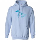 State of michigan watercolor mitten great lakes Hoodie