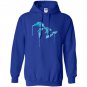 State of michigan watercolor mitten great lakes Hoodie