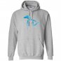 State of michigan watercolor mitten great lakes Hoodie