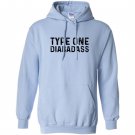 Type one diabadass funny awareness diabetes Hoodie