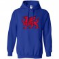 Welsh red dragon flag of wales Hoodie