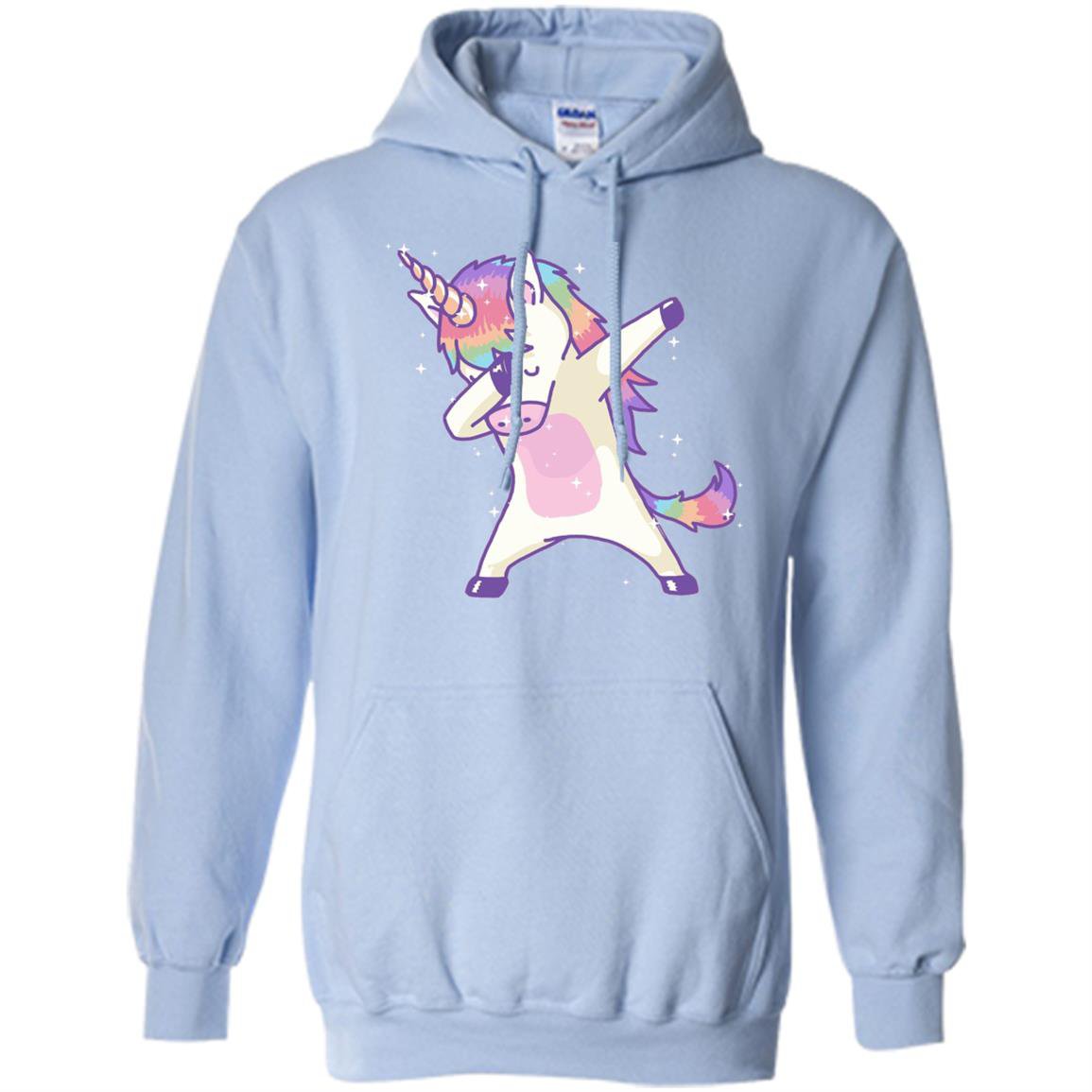 Dabbing unicorn clothes heather Hoodie