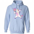 Dabbing unicorn clothes heather Hoodie