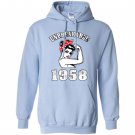 Unbreakable 1958 60th birthday gift Hoodie